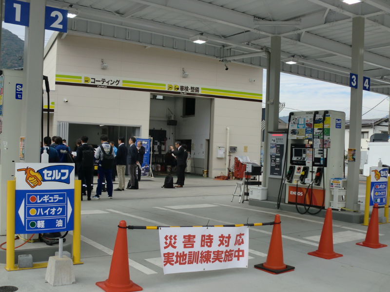 災害時対応実地訓練に参加しました